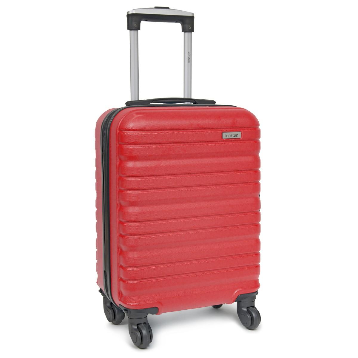 VALISE CABINE KINSTON ROUGE 50X36X20CM