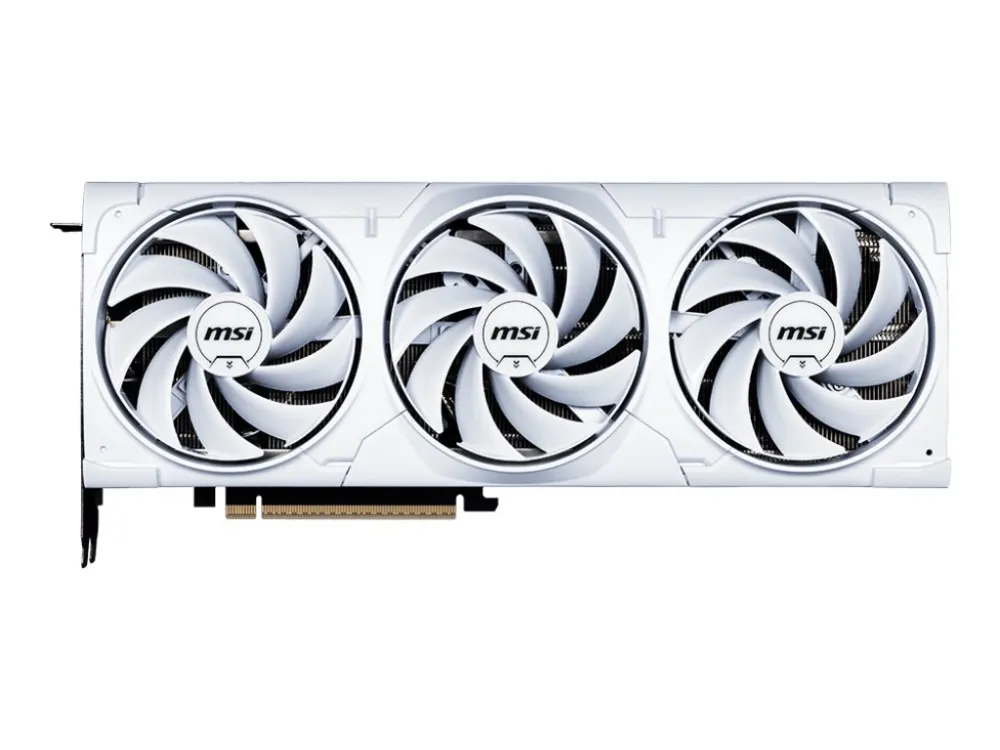 MSI GeForce RTX 5080 16G VENTUS 3X OC - Grafikkort - GeForce RTX 5080 - 16 GB GDDR7 - PCI Express 5.0 - 3 x DisplayPort, HDMI - hvid
