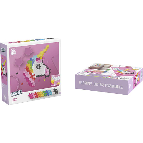 Plus-Plus Enhjørning Puzzle by Number