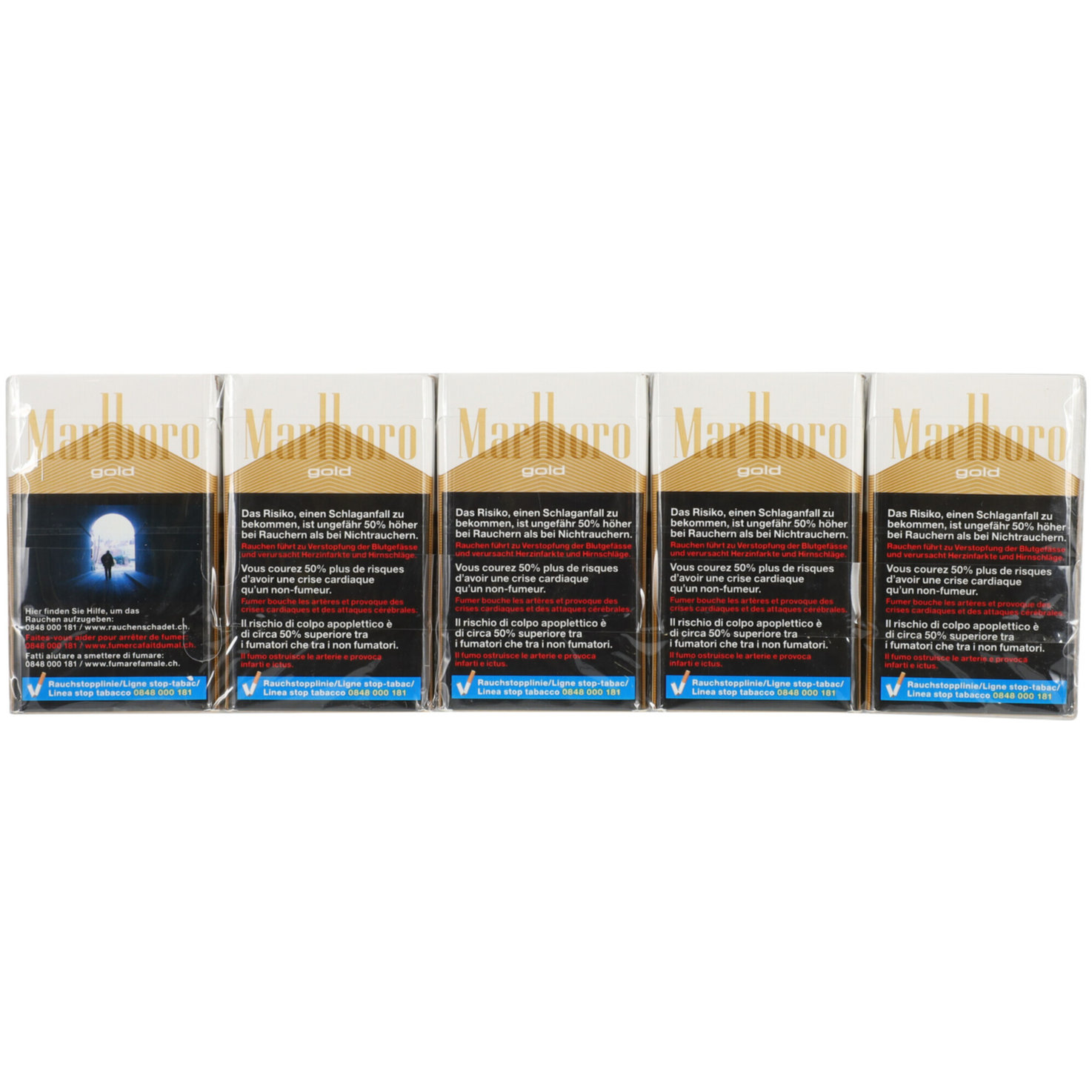 Marlboro Zigaretten Gold Box Stange