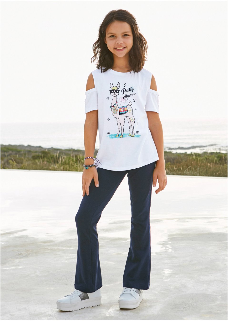 Pantalon jazz fille avec coton