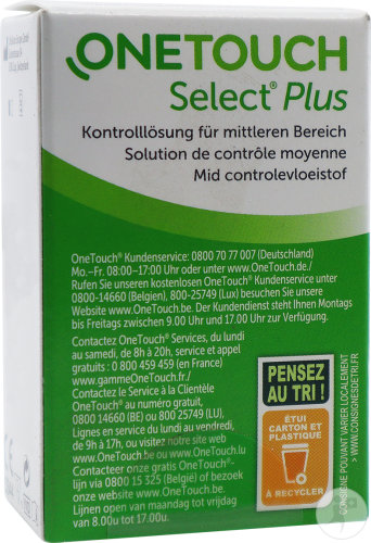 OneTouch Select Plus Solution De Contrôle 1x3,75ml