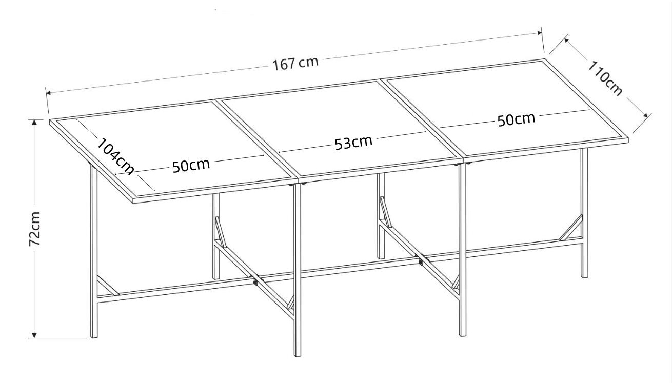 7-teiliges Gartenmöbel-Set - grau - Rattan - 170 cm