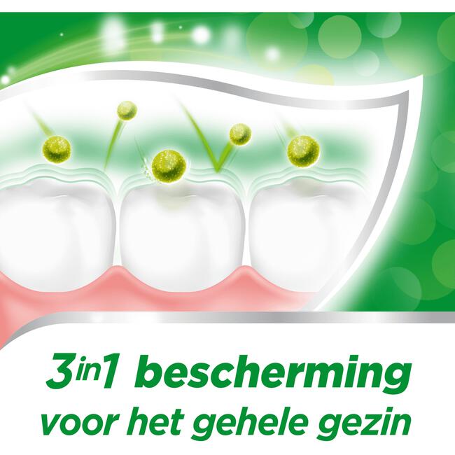 Aquafresh Anti Cariës Tandpasta Voor Gezonde Tanden & Een Frisse Adem 75 ML Recyclebare Plastic Tube & Dop