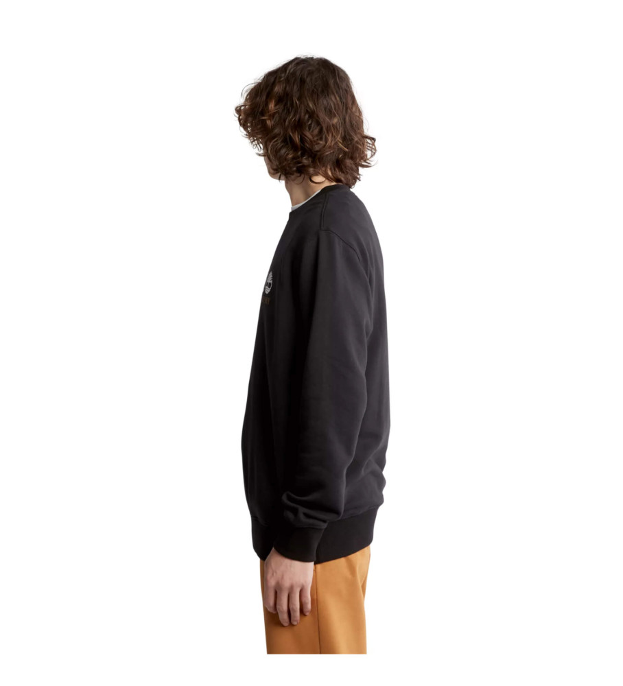 Suéter Timberland WWES com gola redonda preto