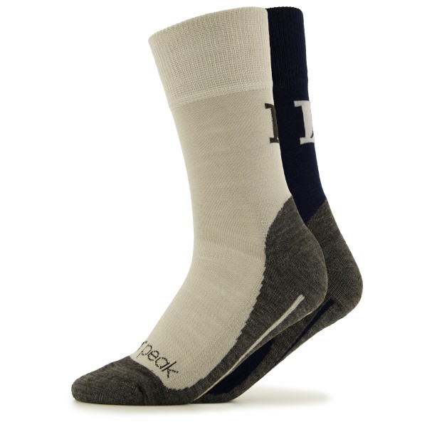 Heber Peak - EvergreenHe. Hiking Crew Socks 2-Pack - Chaussettes de randonnée