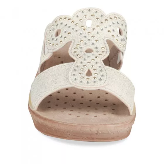 Mules BLANC INBLU