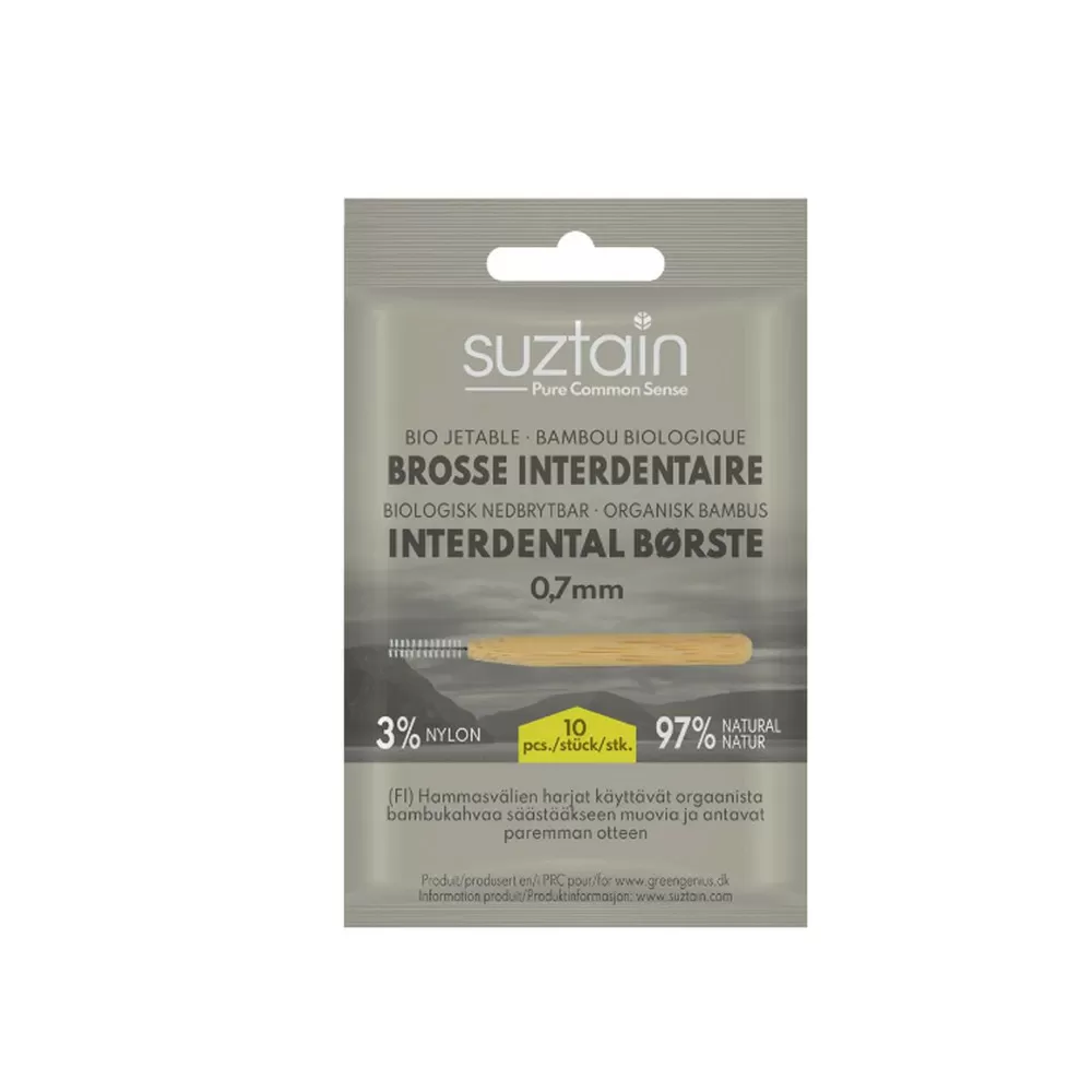 Suztain Mellemrumsbørster 0,7 mm - 10 stk