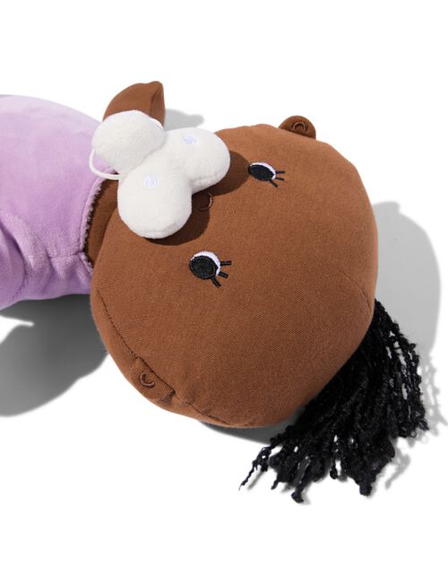 Poupée doudou lilas