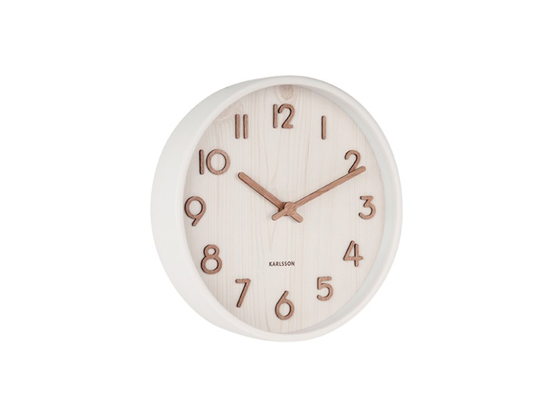 Wall Clock Pure Small KA5808WH White