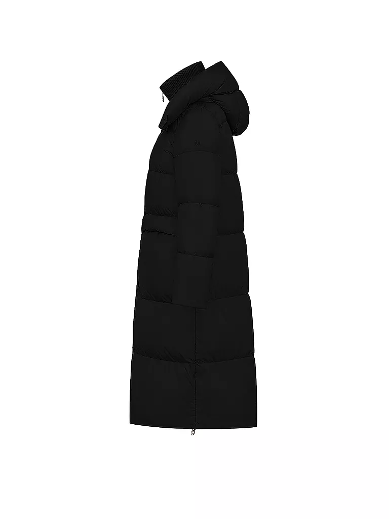 DUNO Daunenparka FULLY schwarz