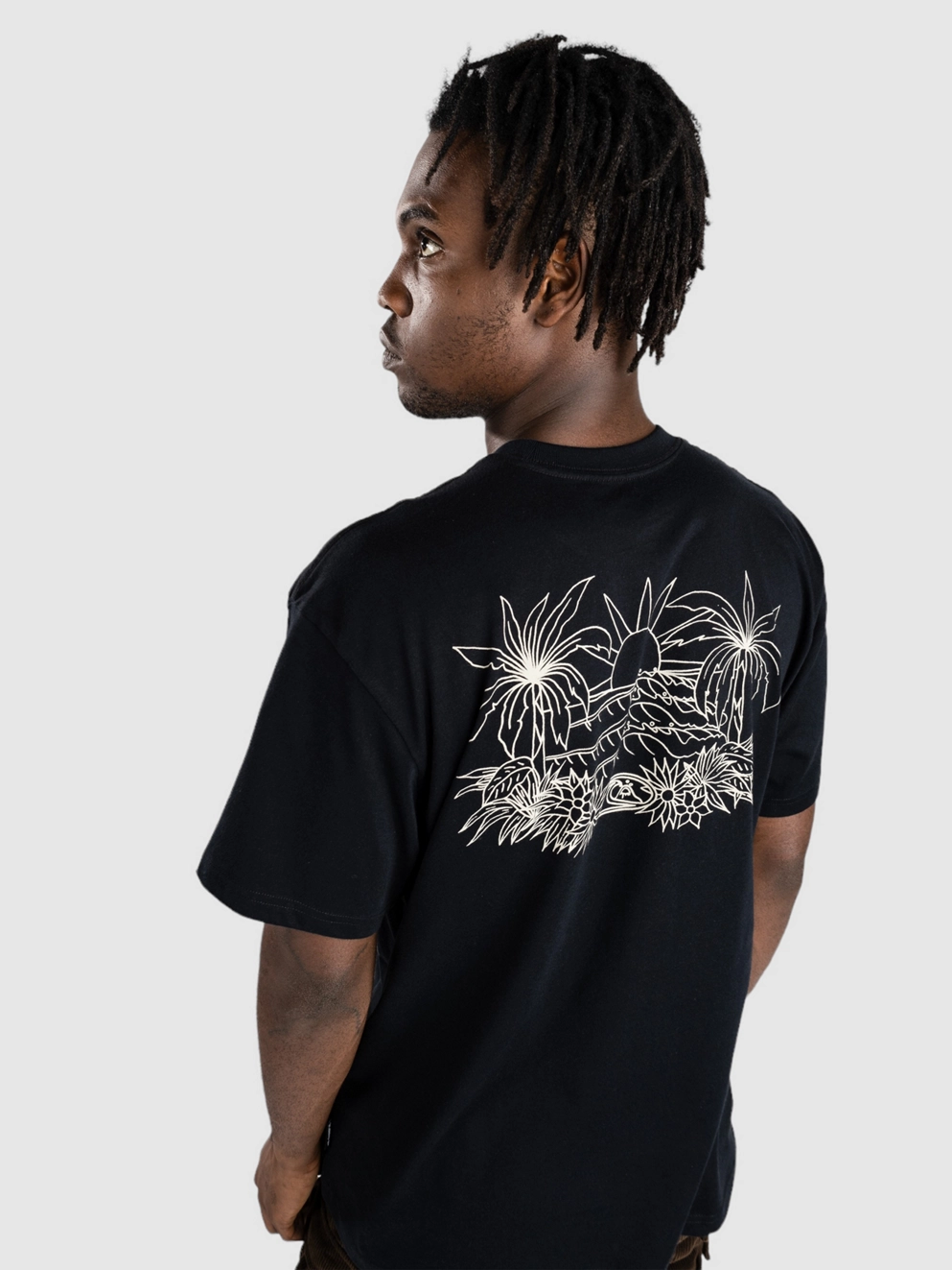 Quiksilver Right Point Mor T-Shirt black