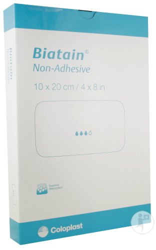 Coloplast Biatain Pansement Mousse Non-Adhésif 10x20cm Pièces 5 (3412)