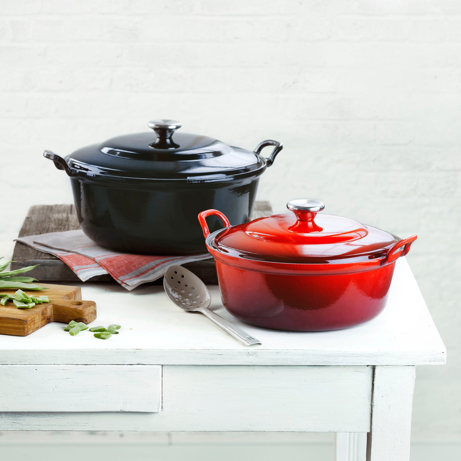 Le Creuset Faitout Braadpan Ã 24 cm - Rood