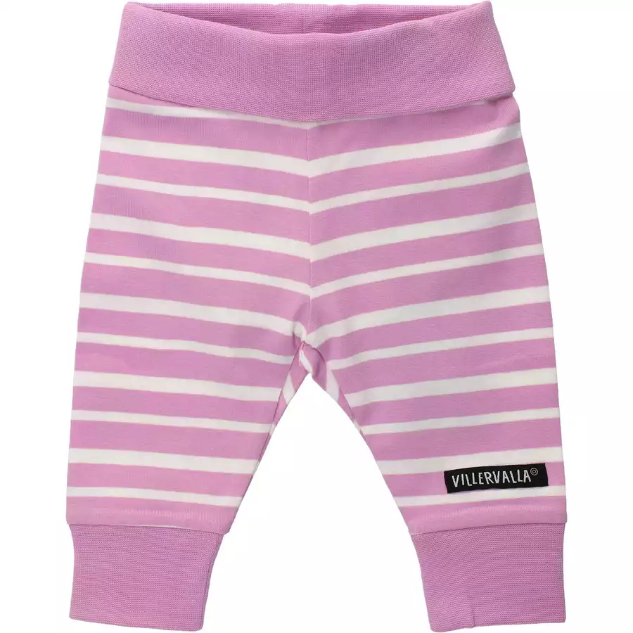 Villervalla Hose Stripes flamingo