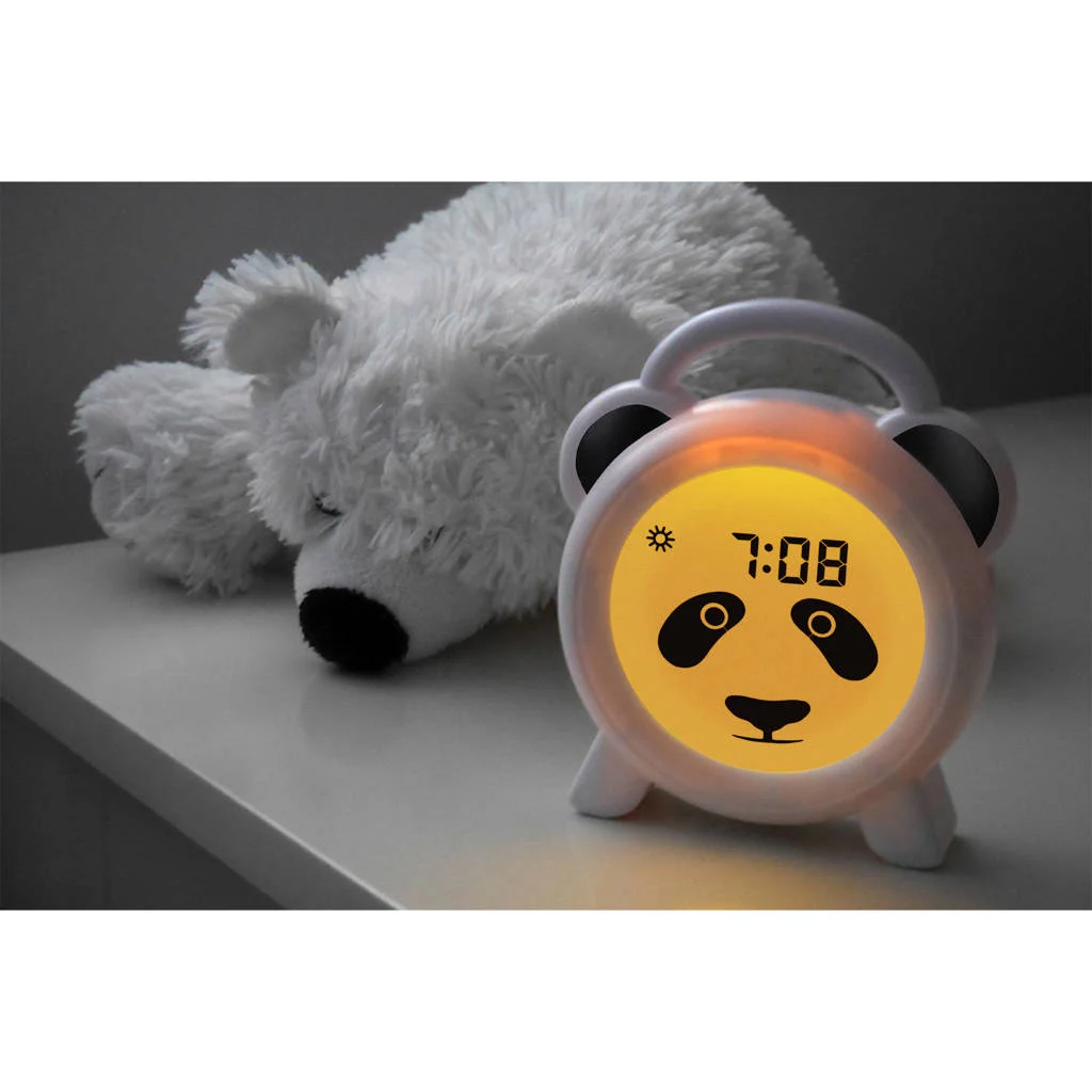 verbeterde versie!BC-100 Panda slaaptrainer, nachtlampje en wekker