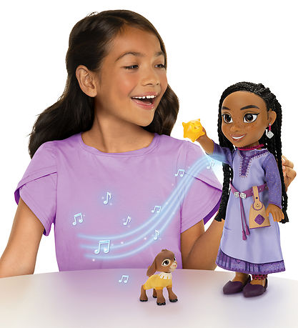 Disney Wunschpuppe m. Sound - 38 cm - Asha