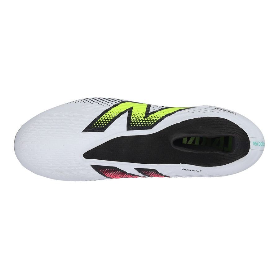 New Balance Tekela V4 Magia AG - Blanc/Violet/Jaune Fluo