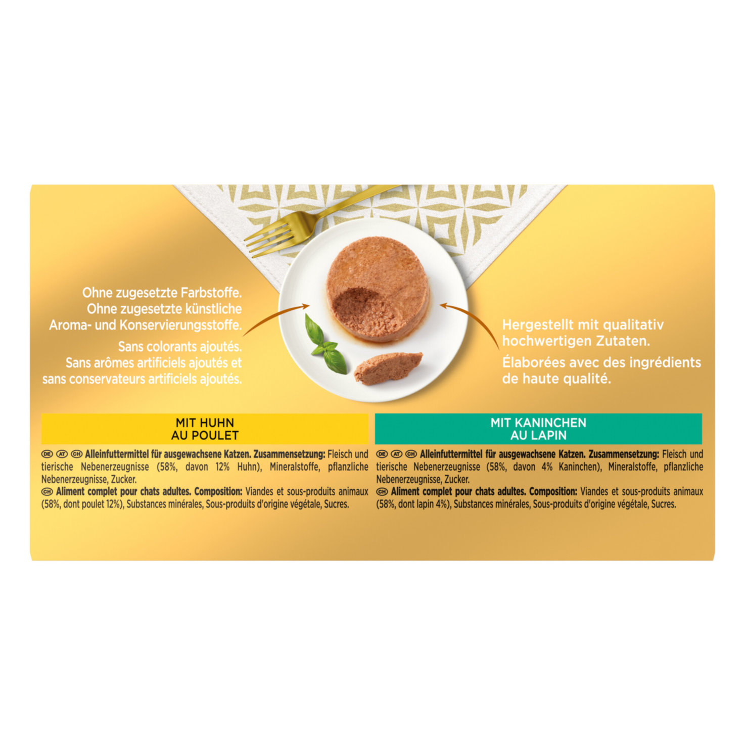 Gourmet Gold Mousse assortiert 4x85g