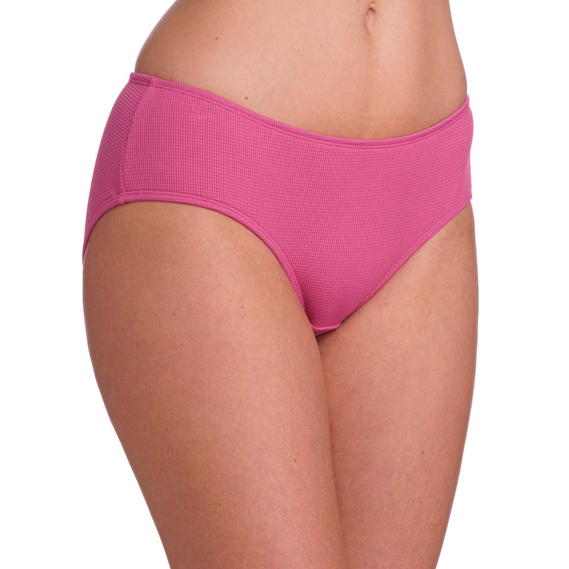 Gina Benotti Damen Bikinipanty mit Strukturmuster pink