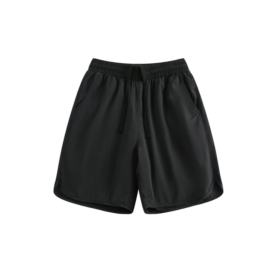 ROOSE - Mid Rise Effen Shorts