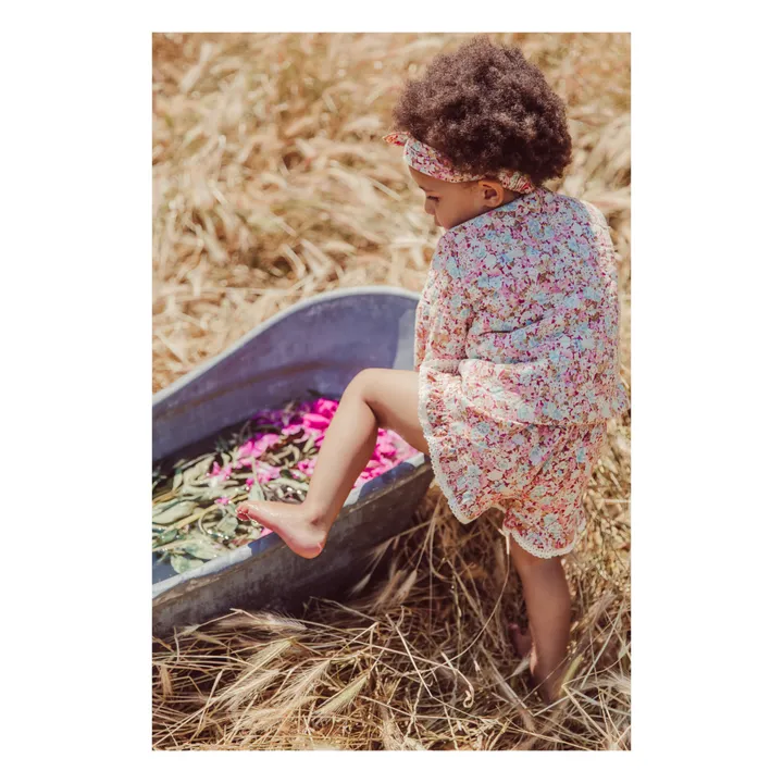 Louise Misha Short Vallaloid Fleuri | Vieux Rose