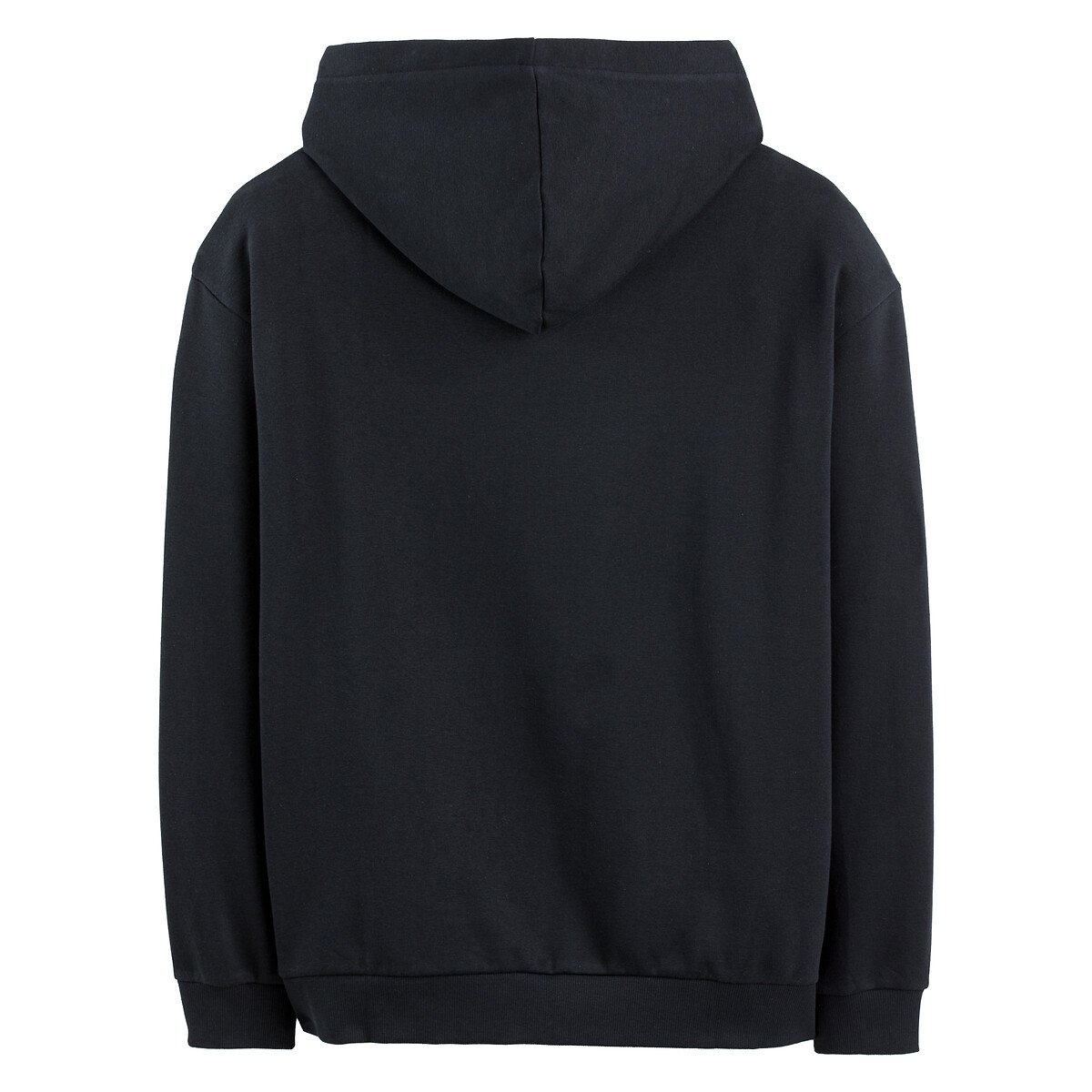 COLEÇÃO LA REDOUTE<br>Moletom oversized com zíper na cor molton, unissex