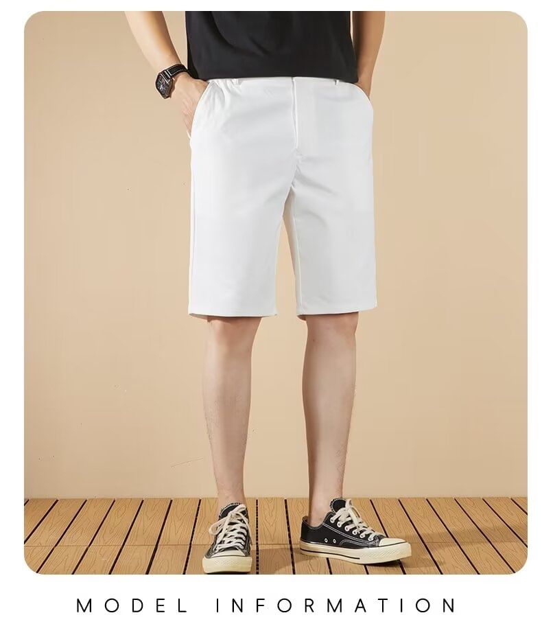 Antaeus - Mid Rise Plain Shorts