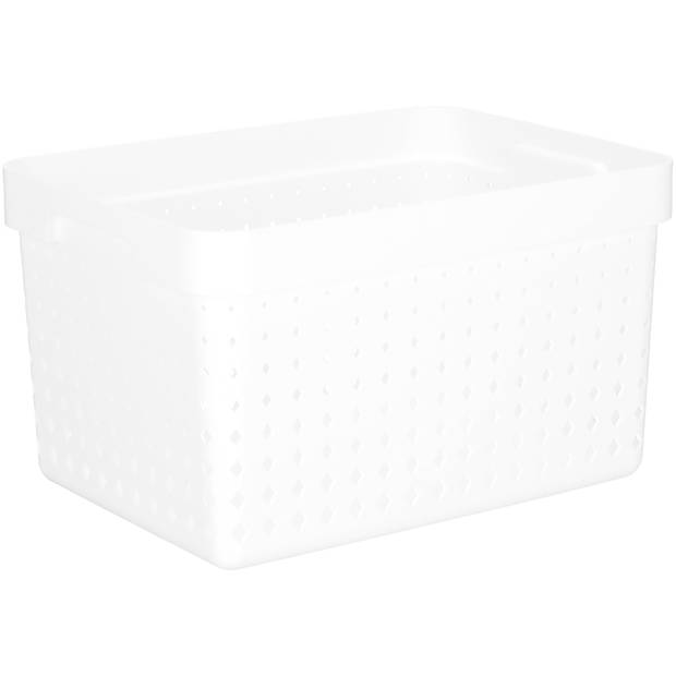 Seoul basket L recycled wit