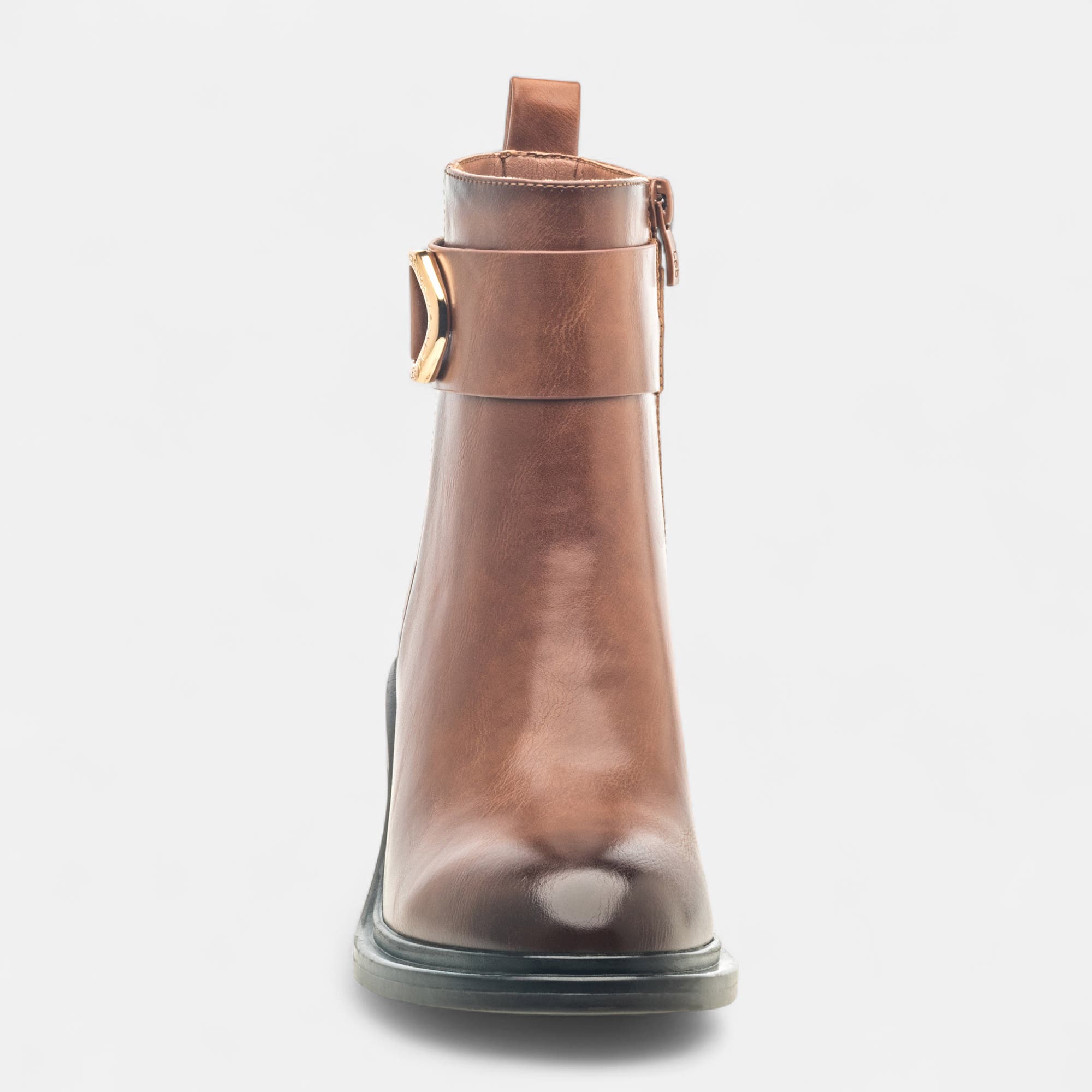 Bottines à talon Femme camel