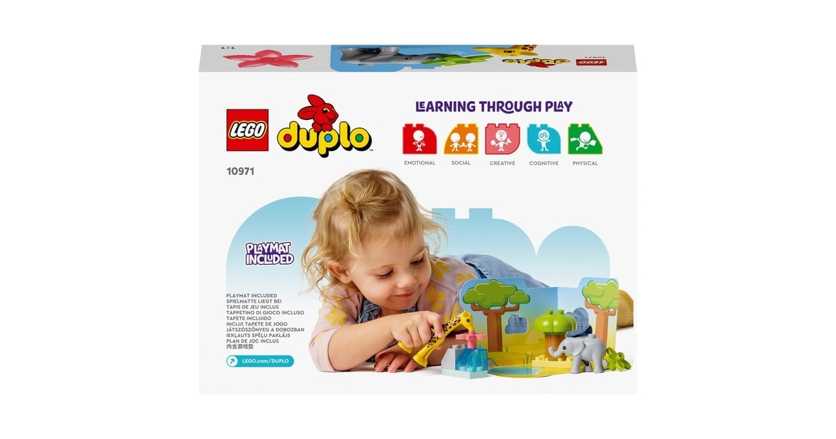 LEGODUPLO - Wilde dieren van Afrika Constructiespeelgoed  (10971)