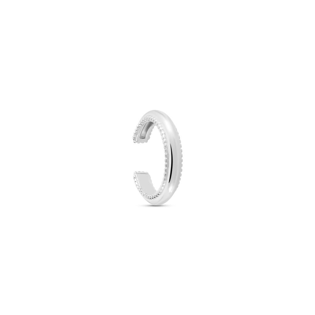 Bague D'oreille Unitaire Ollie Argent Blanc