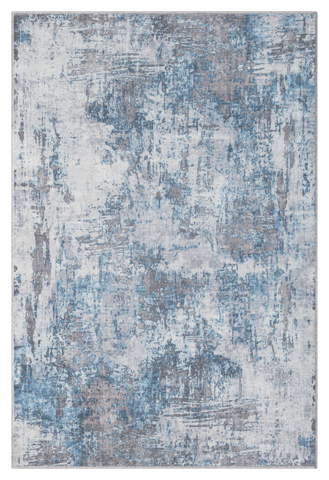 Teppich AVERY - creme-blau - 120x180 cm