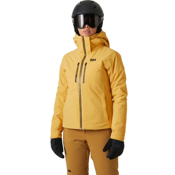 Veste de ski HELLY HANSEN W ALPHELIA LIFALOFT JACKET SAND