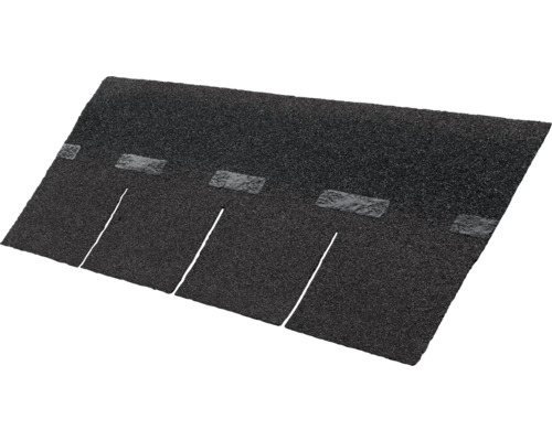Enkele carport SKAN HOLZ Wallgau inclusief zwarte shingles en H-paalankers 380 x 600 cm geïmpregneerd