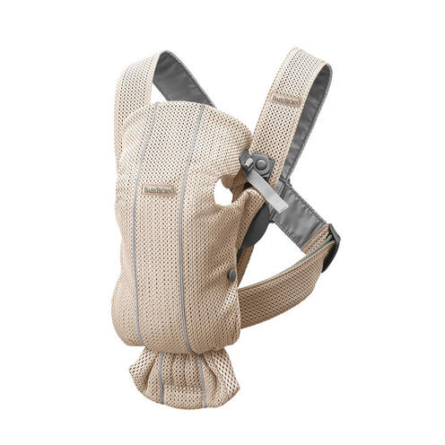 Porte-Bébé Mini Mesh 3D Rose Nacré - BABYBJÖRN