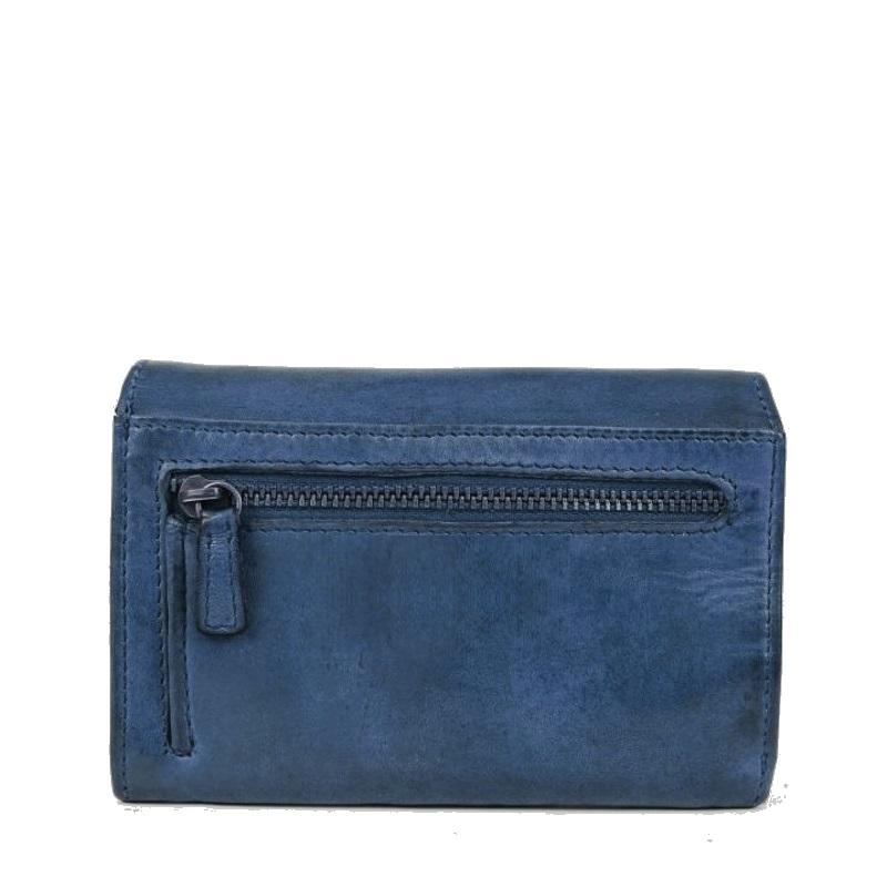 Bear Design Portemonnee Flappie Blue