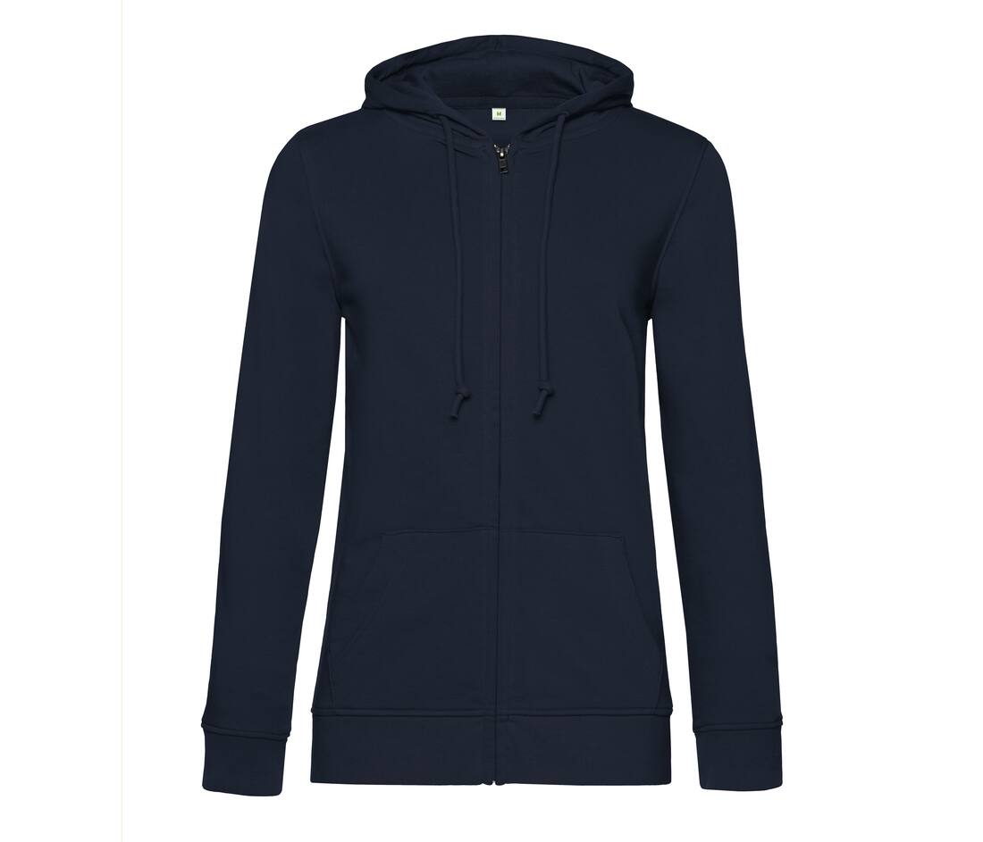 B&C BCW36B - Sweat capuche zippé organique femme