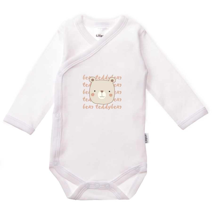Liliput Wickelbody (Set, 2-tlg.) grau-weiss