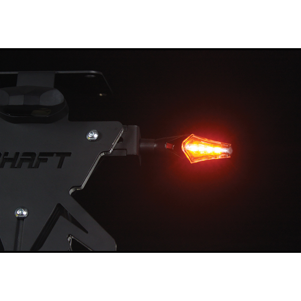 Chaft - Clignotants LED Hecker Noir / Fumé