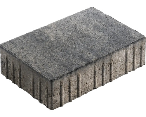 Rechthoekige straatsteen Crescendo grijs-antraciet melange met micro-afschuining 30 cm x 20 cm x 8 cm