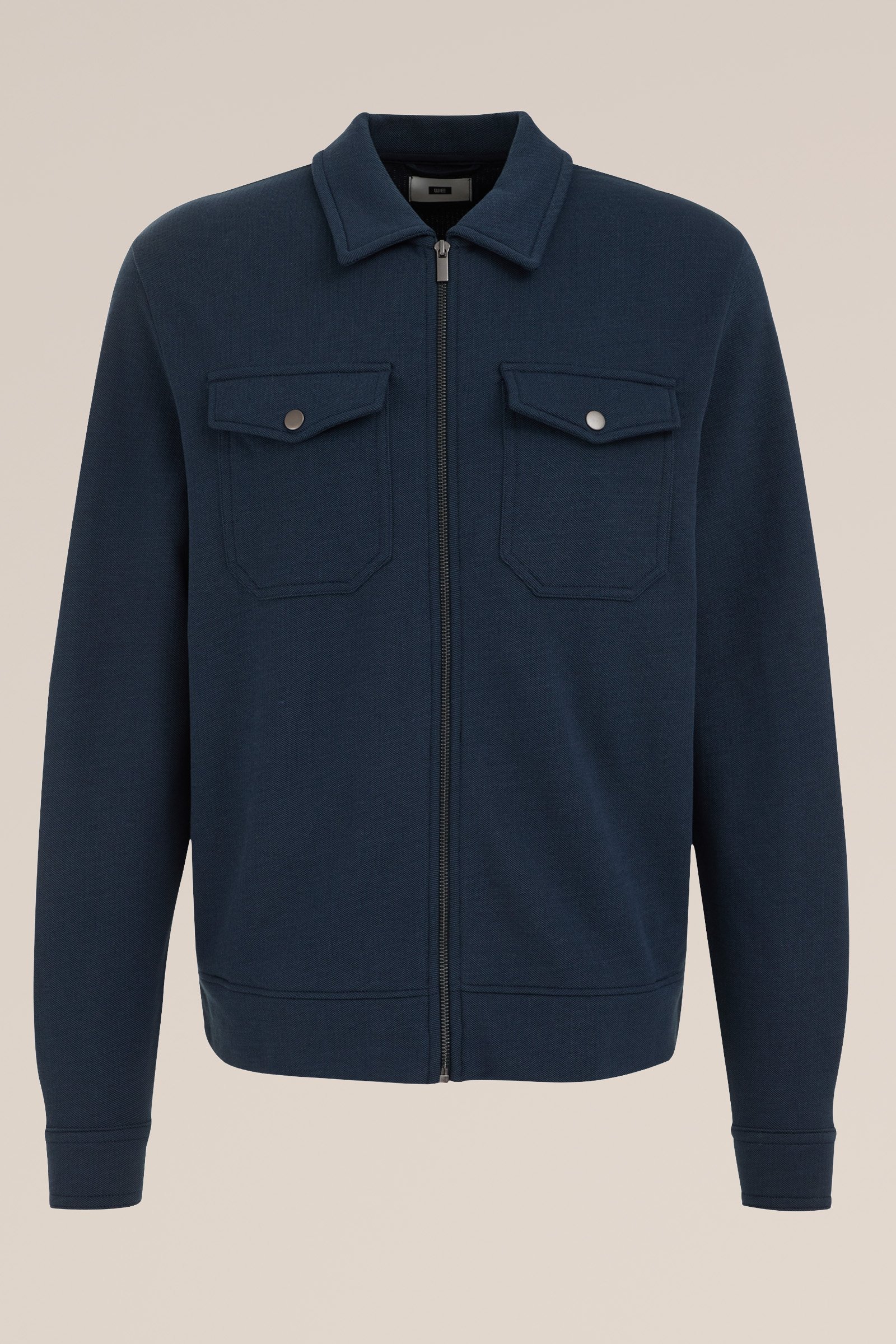vest WE Fashion Donkerblauw
