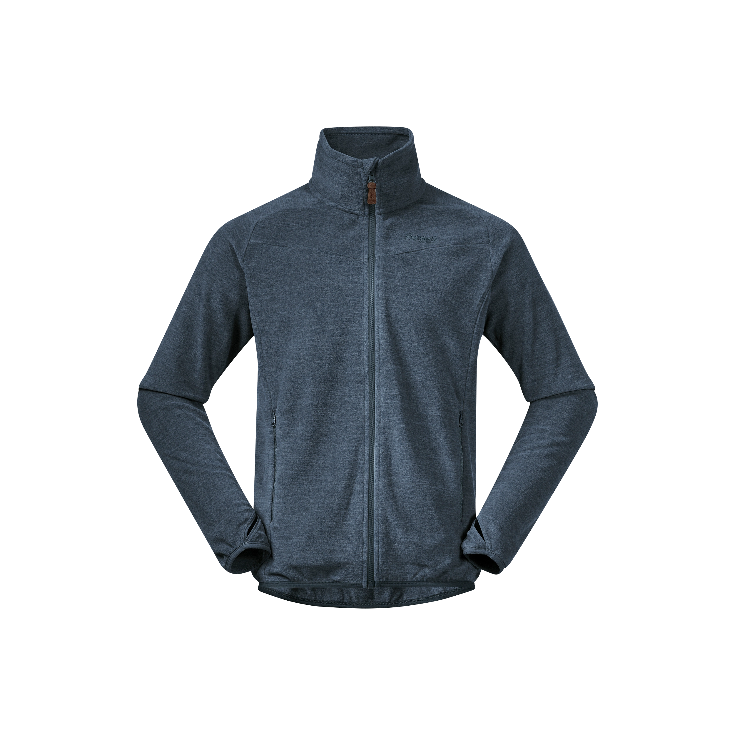 Hareid Fleece Jacket NoHood Orion Blue