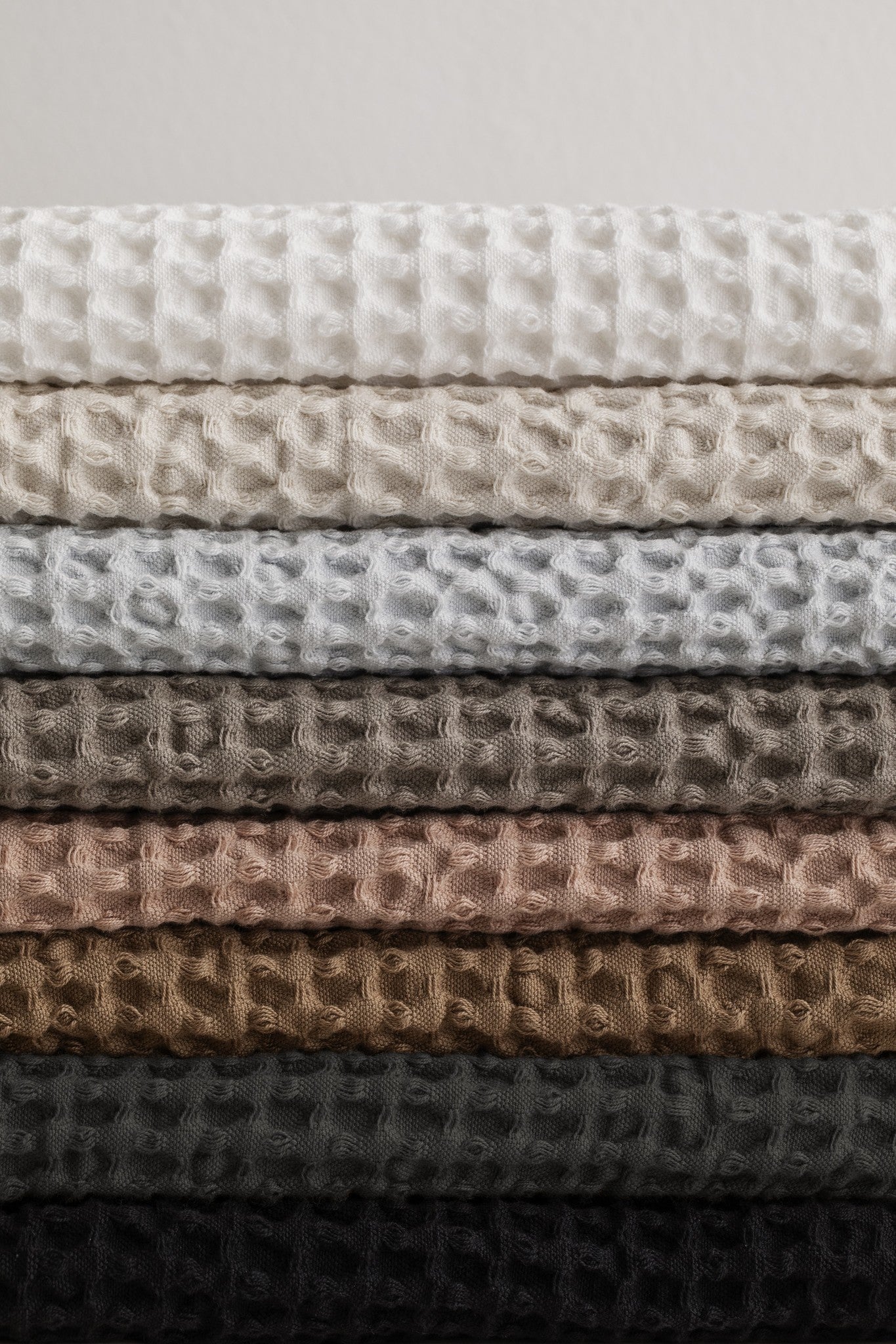 Caro Badtextiel Tan | 70 x 140 cm | Bruin | Katoen
