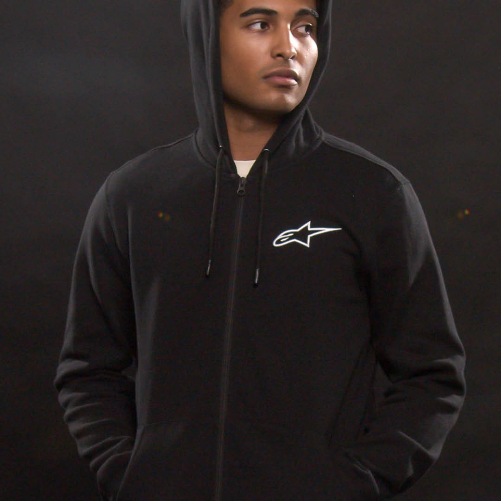 Alpinestars - Sweat zippé Ageless Chest Noir