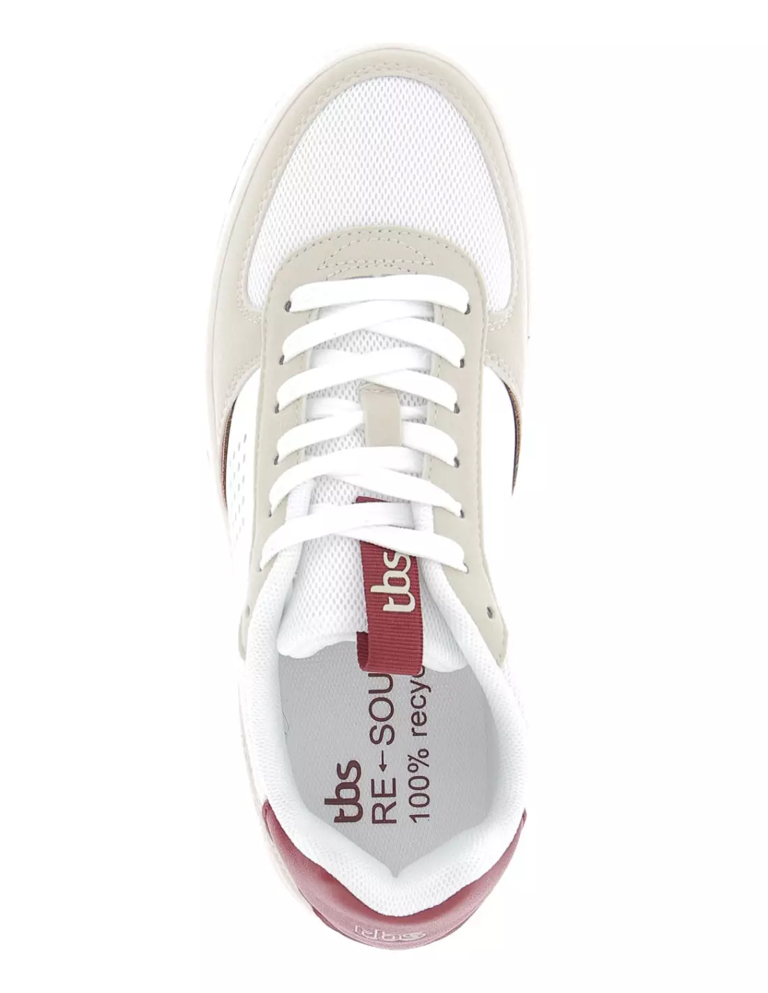 TBS ALISSON - P7007 - Baskets Blanc