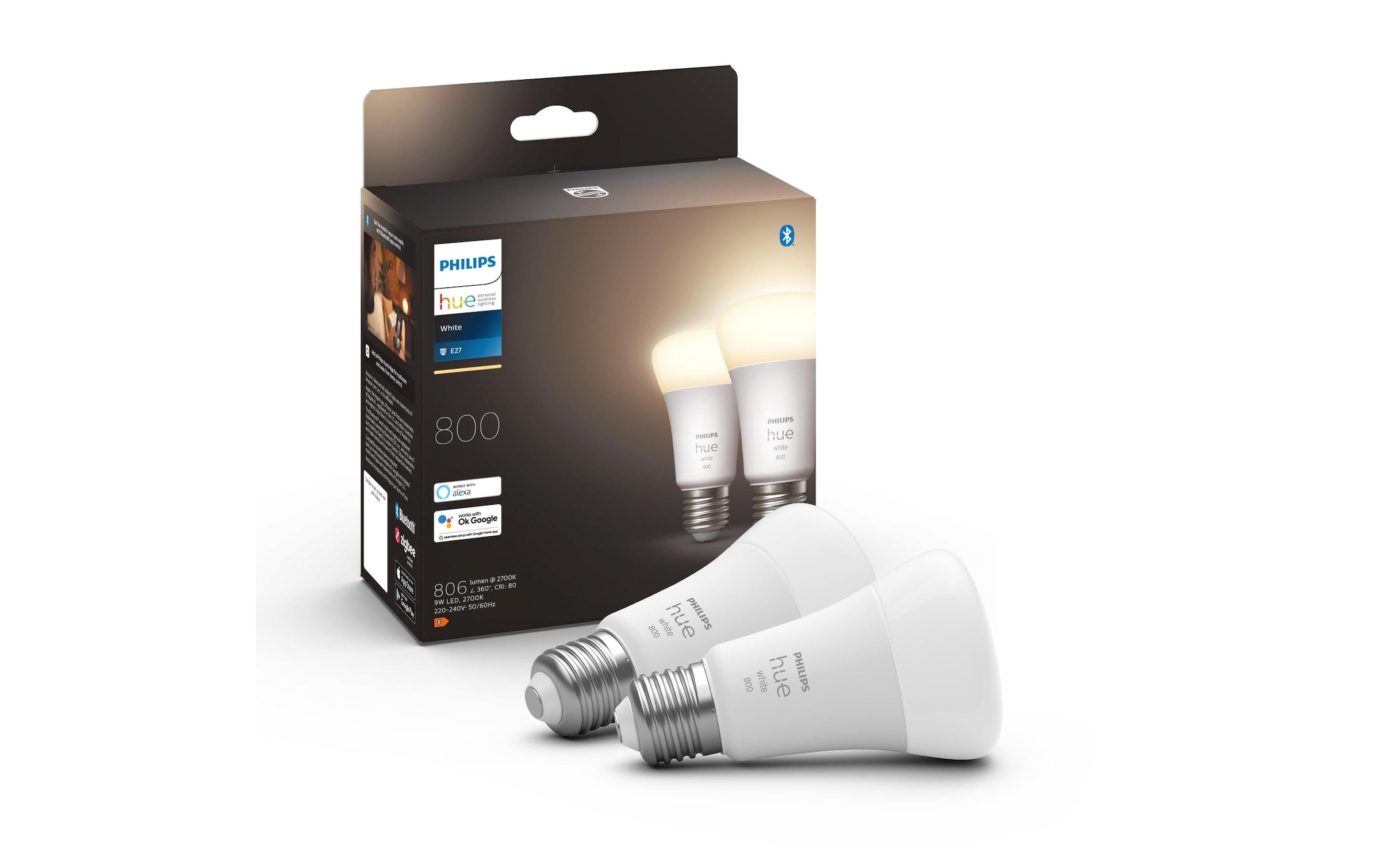 Philips Hue Spezialleuchtmittel »White, 9 W« E27