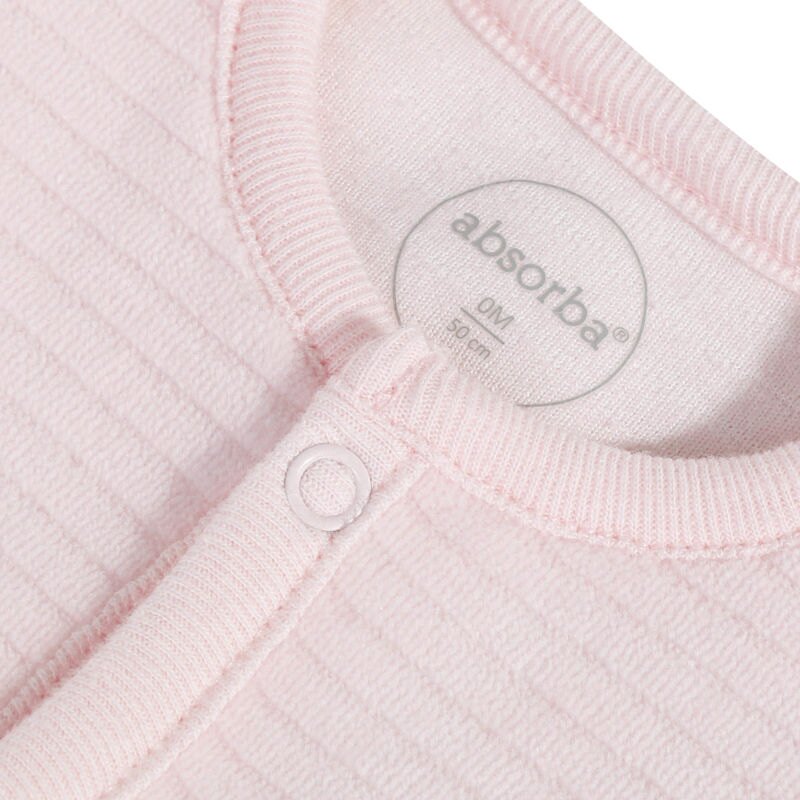 Dors-bien bébé fille en velours ottoman bio Absorba Aucune nuance