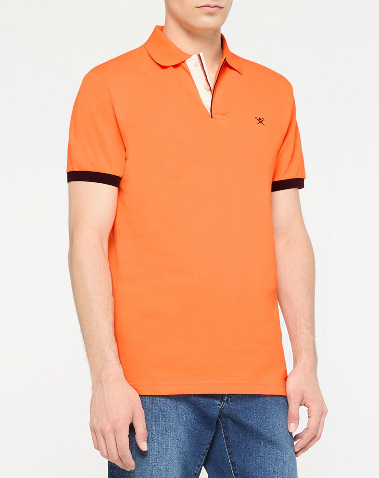 Hackett London Polo Regular Fit orange