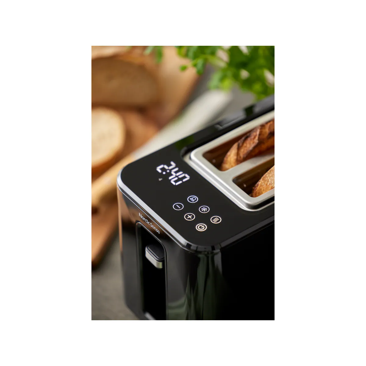 Nordic Sense Digital Toaster 900 watt Black
